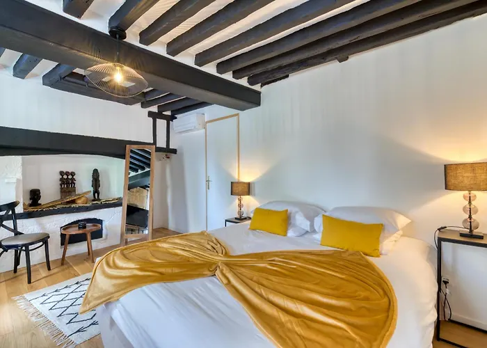 La Dame De Coeur Deauville, Maison D'hotes-b&b ベッド・アンド・ブレックファスト トゥック